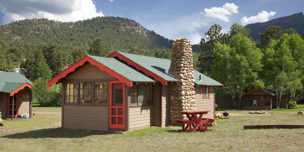 Tiny Town Cabins Естес Парк Екстериор снимка